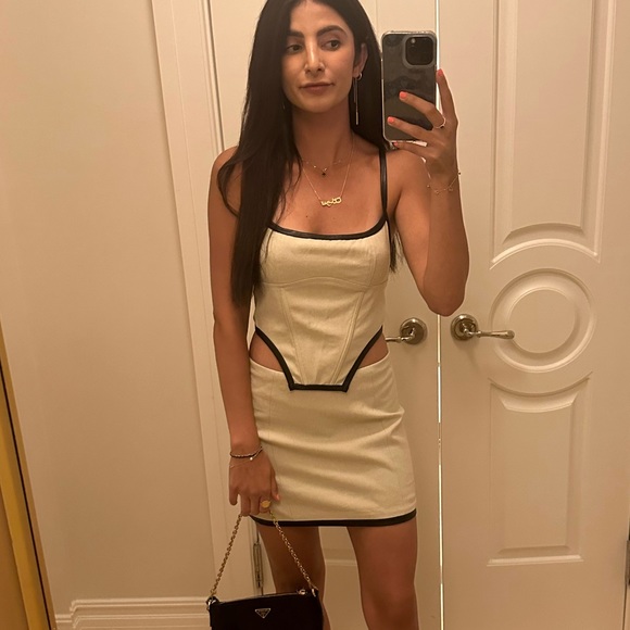 Two Piece set in Oatmeal color - Picture 2 of 2